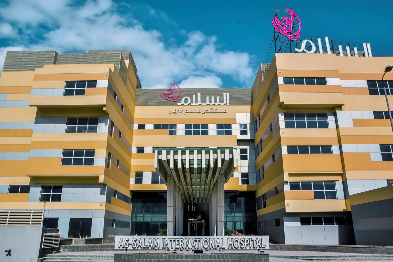 As-Salam International Hospital exterior in Maadi, Cairo