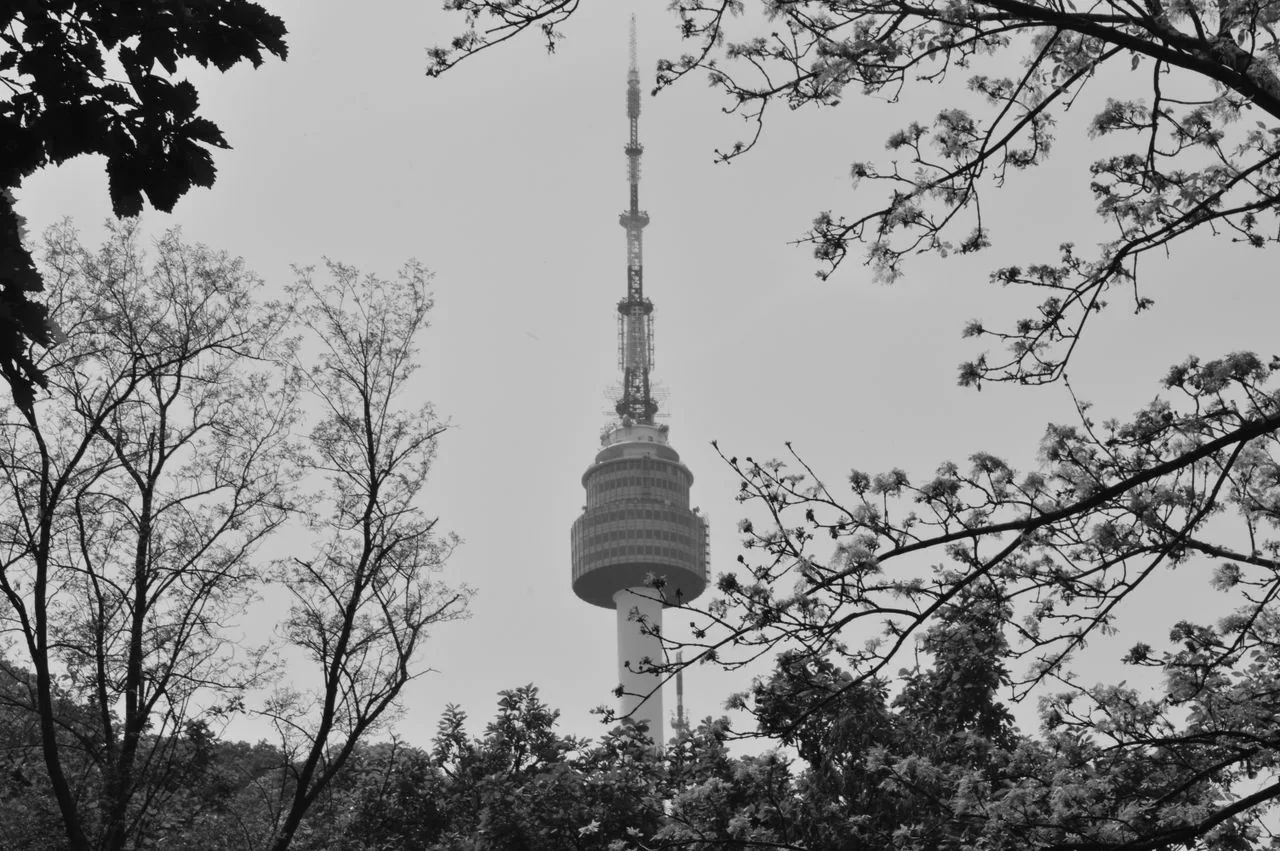 Seoul skyline with N Seoul Tower